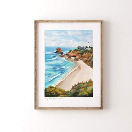 Soft Pastel Landscape - Aireys Inlet