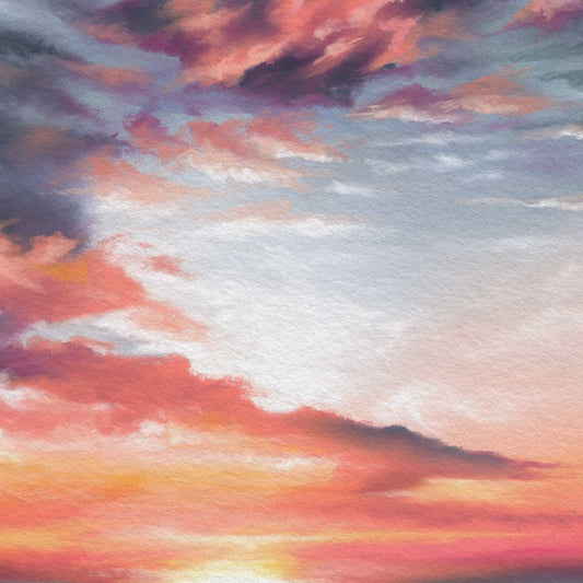 Soft Pastel Landscape - Sunrise on the Great Ocean Road