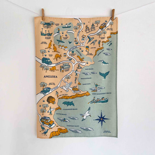 Anglesea Tea Towel