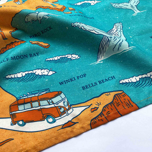 Torquay Tea Towel