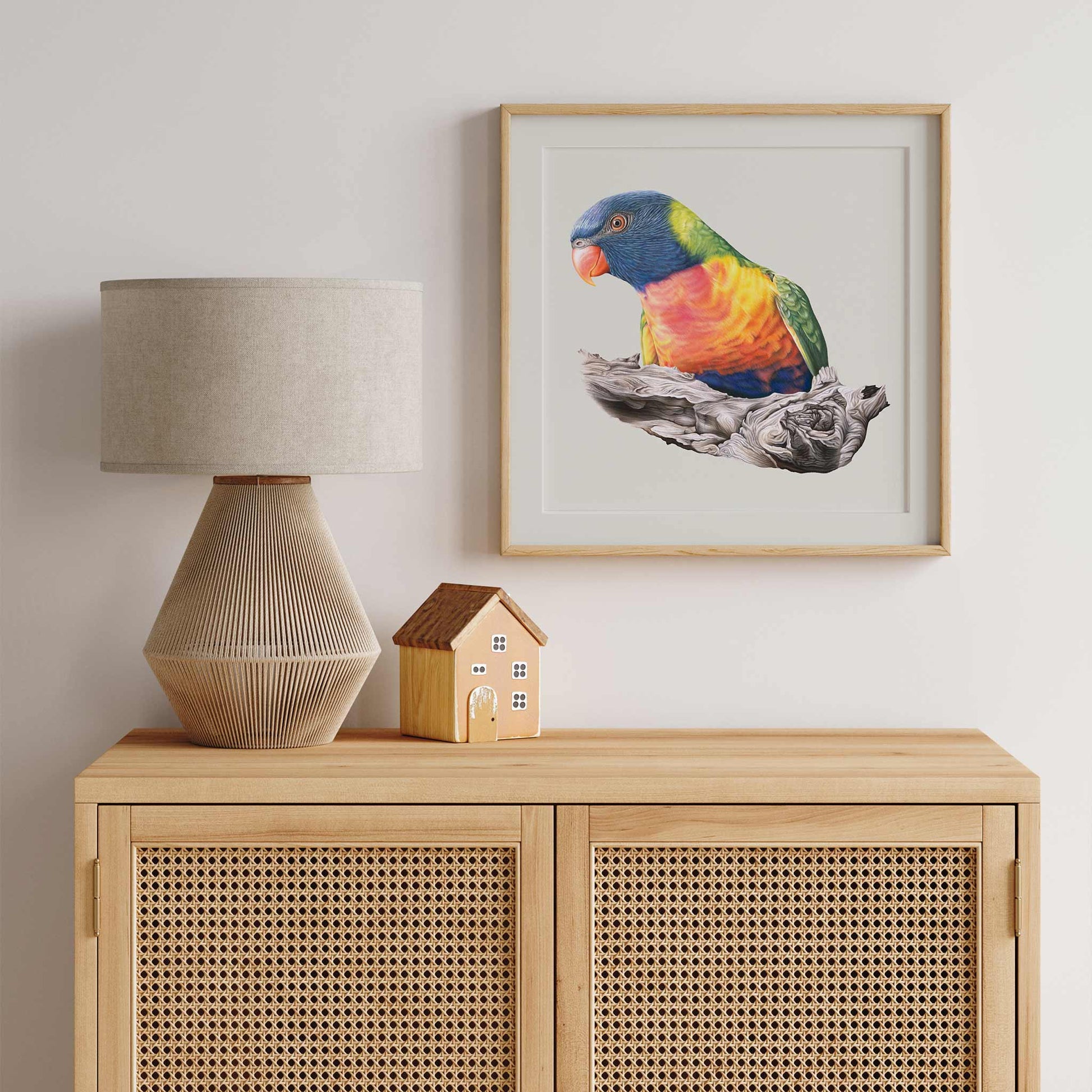 Rainbow Lorikeet artwork