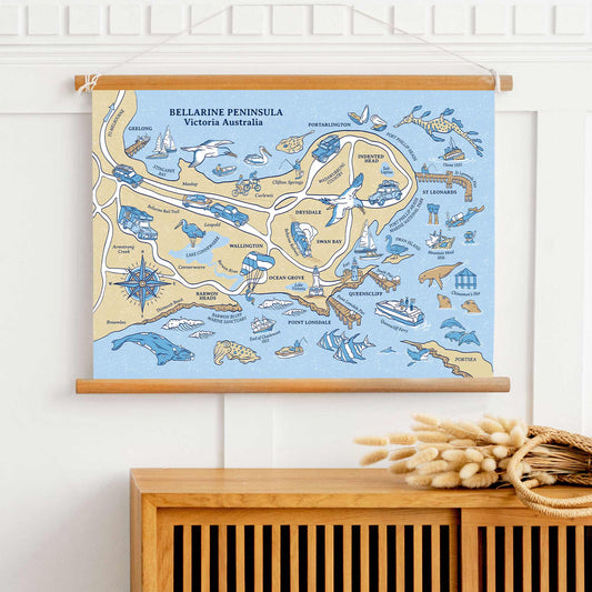 Bellarine Peninsula | Illustrated Map