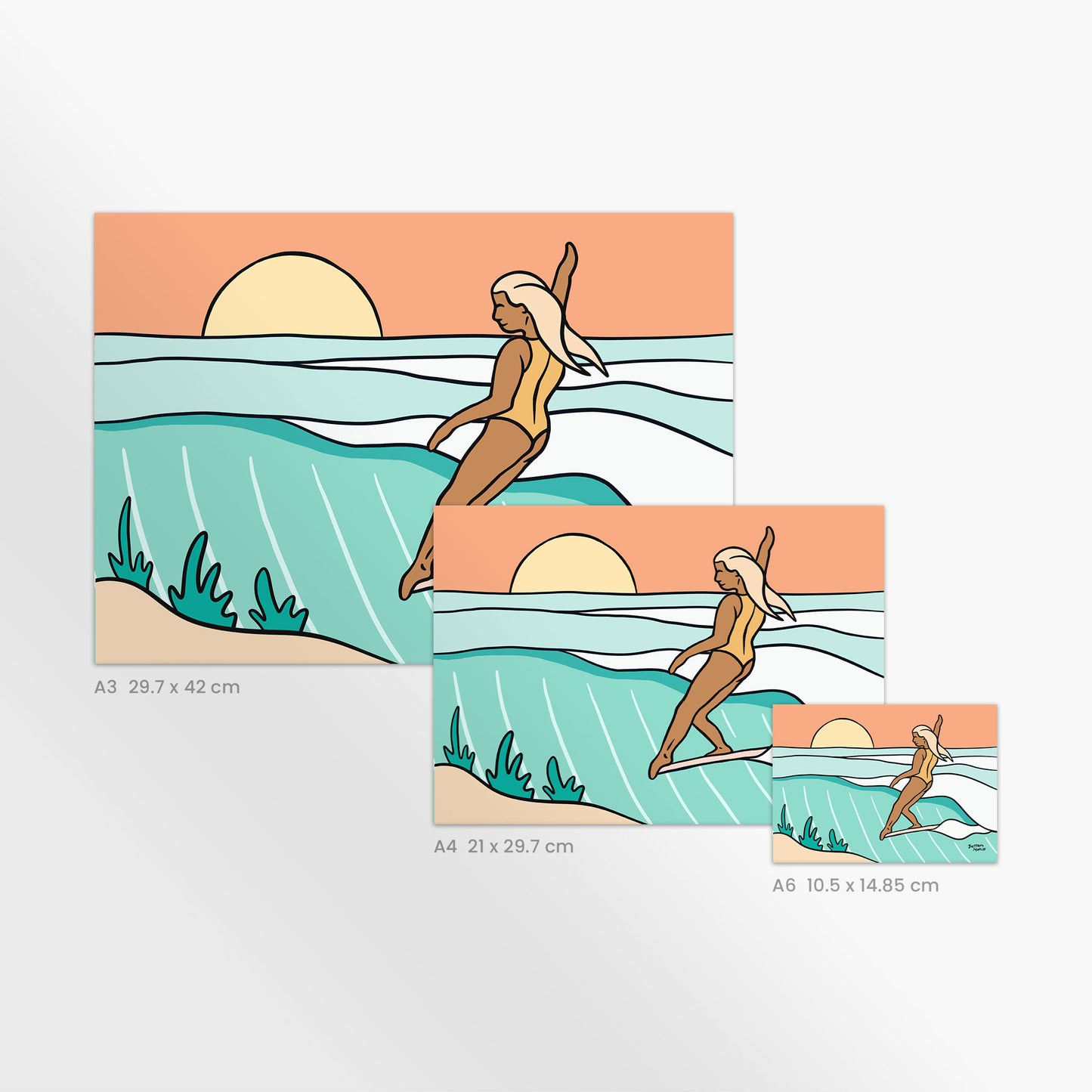 Surf Art | Summer Slides