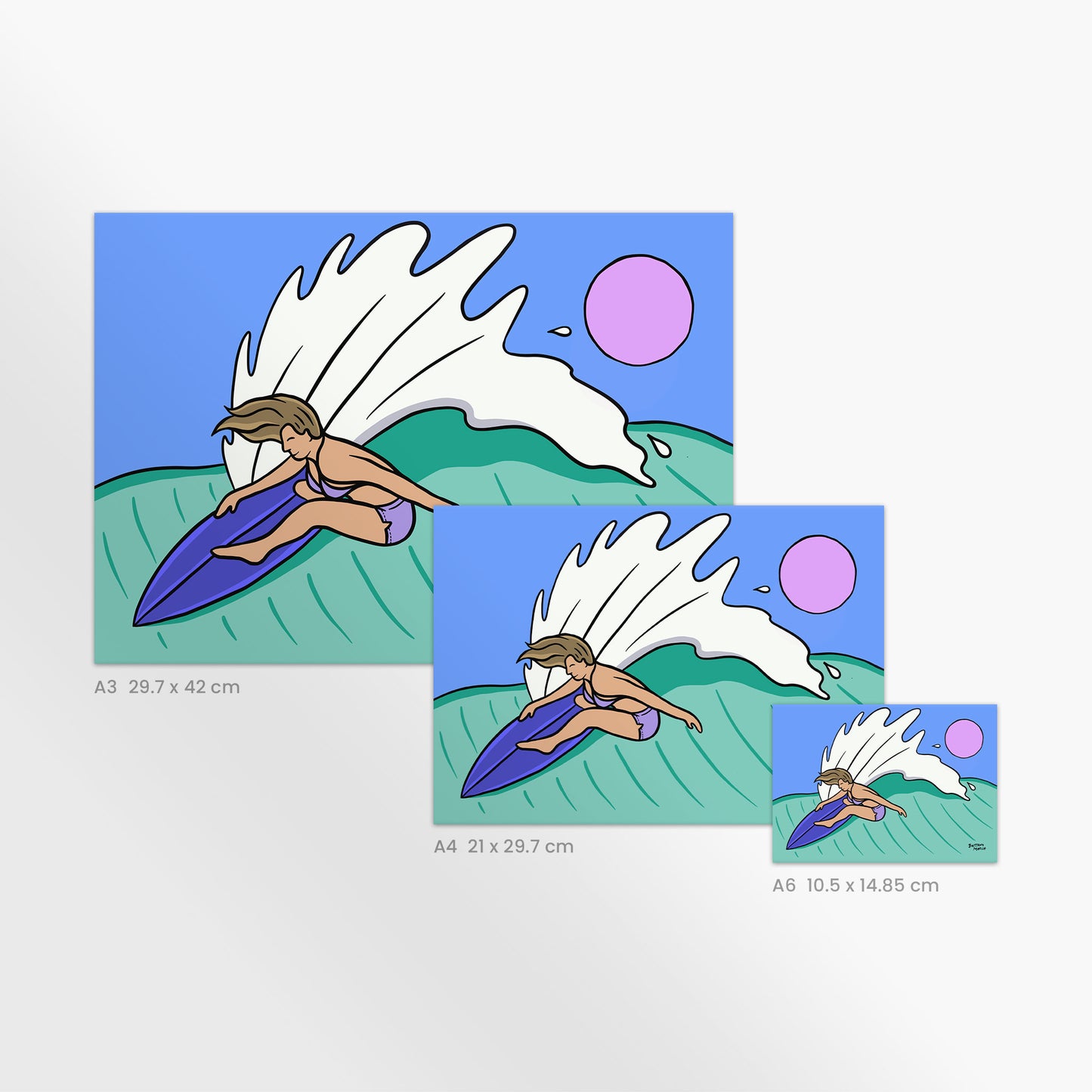 Surf Art | Throwing Buckets