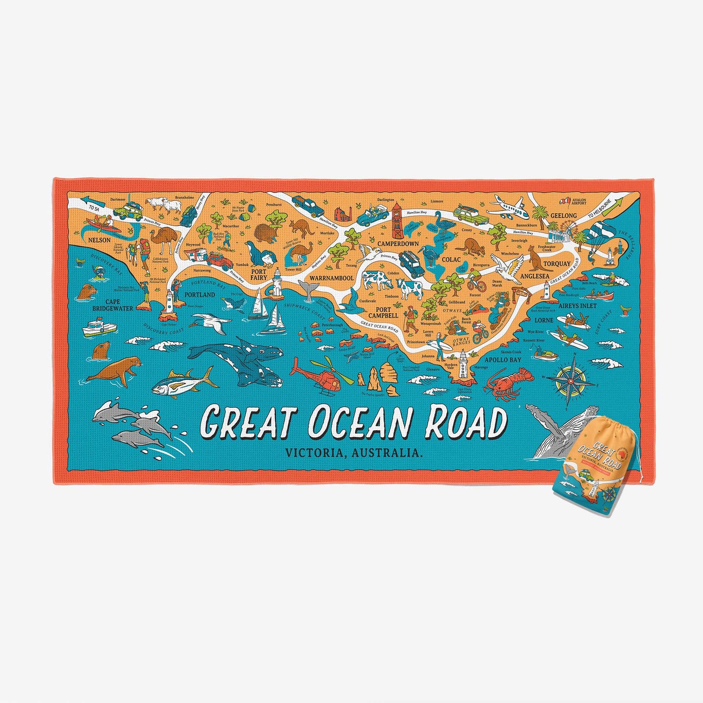 Great Ocean Road - Beach Towel
