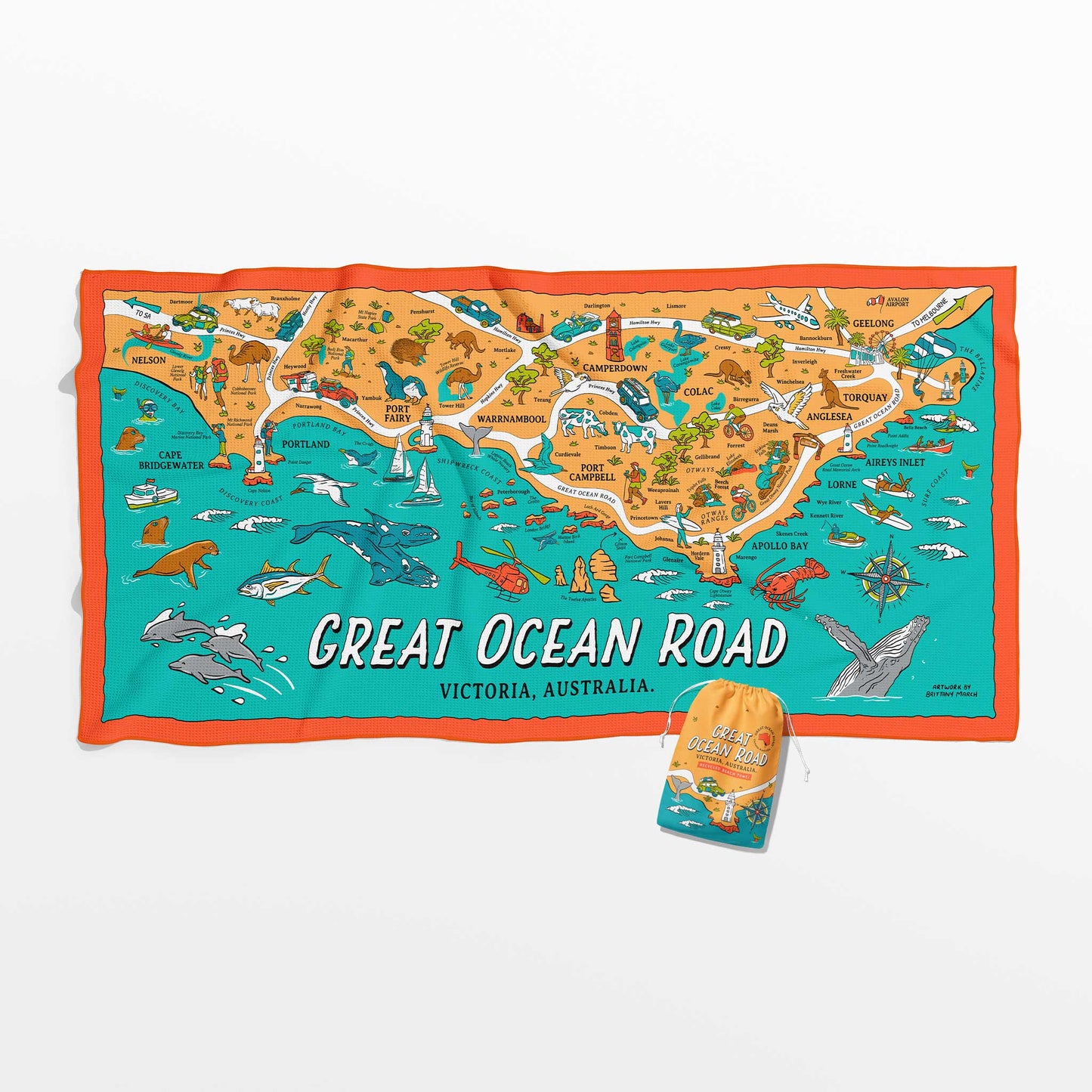 Great Ocean Road - Beach Towel