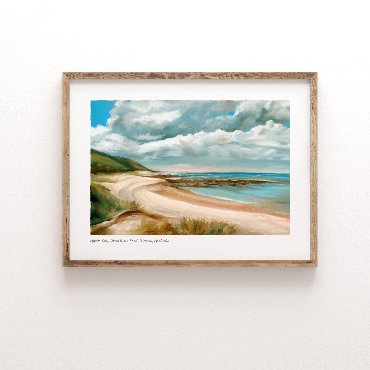 Soft Pastel Landscape - Apollo Bay