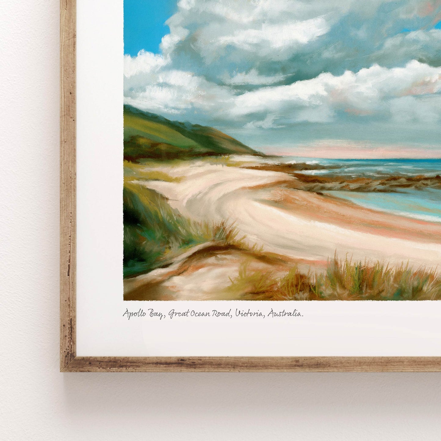 Soft Pastel Landscape - Apollo Bay