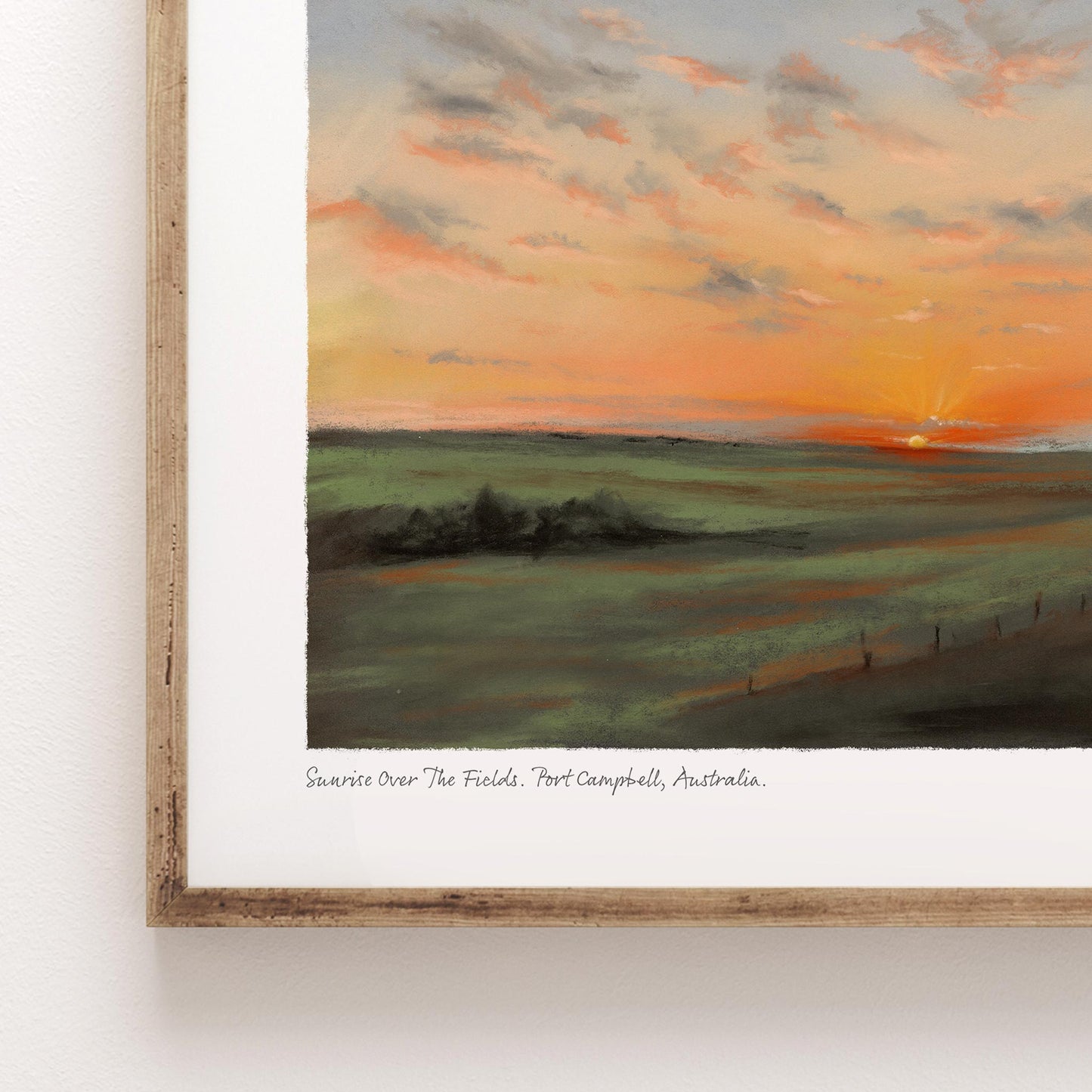 Soft Pastel Landscape - Sunrise over Port Campbell