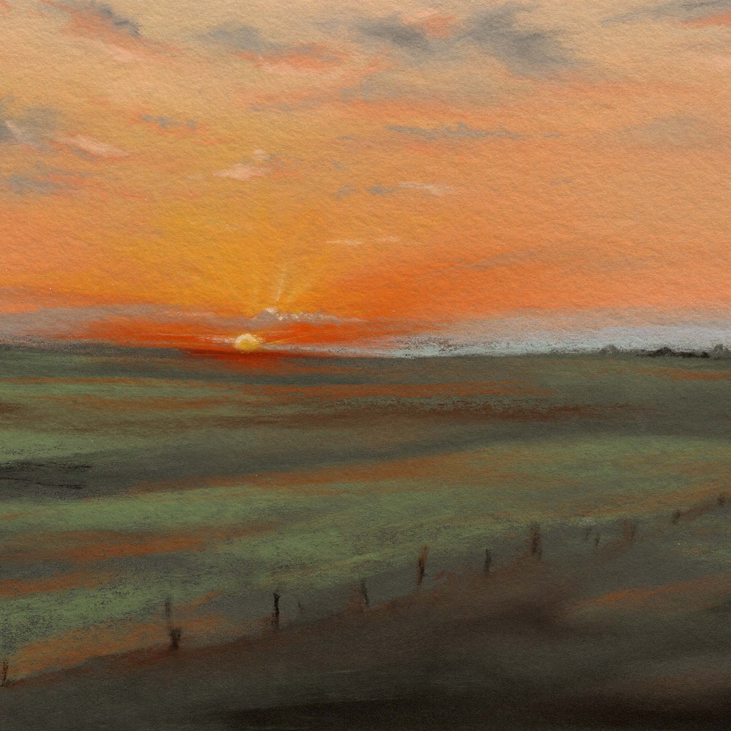 Soft Pastel Landscape - Sunrise over Port Campbell