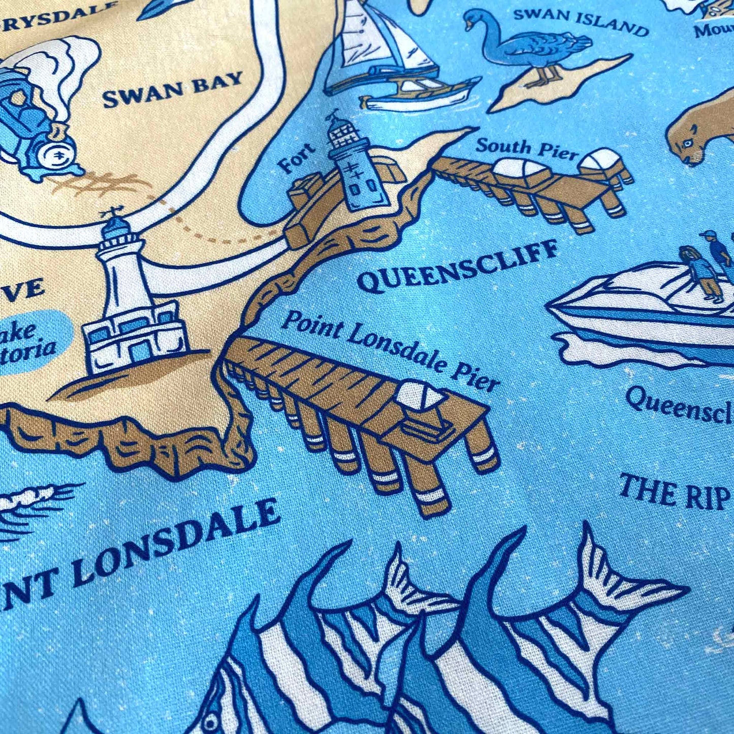Bellarine Peninsula Tea Towel