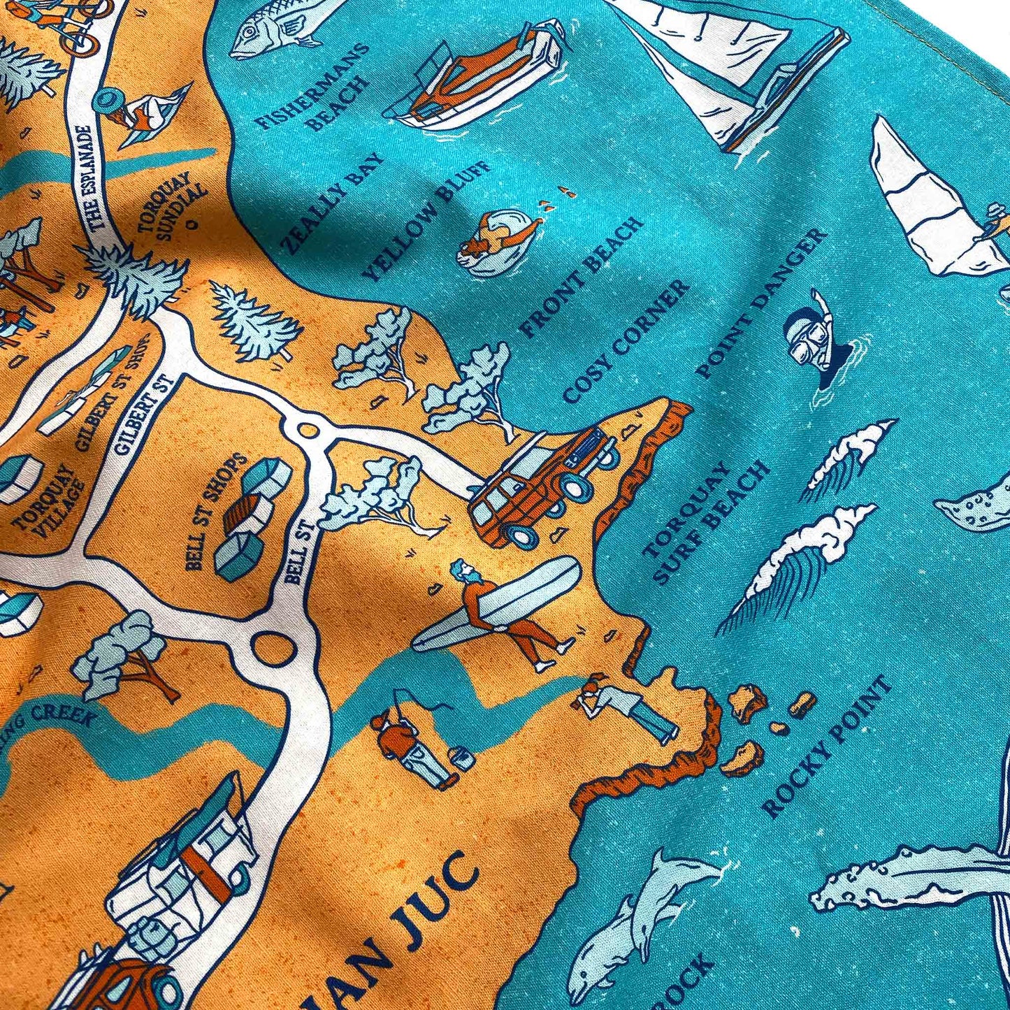Torquay Tea Towel