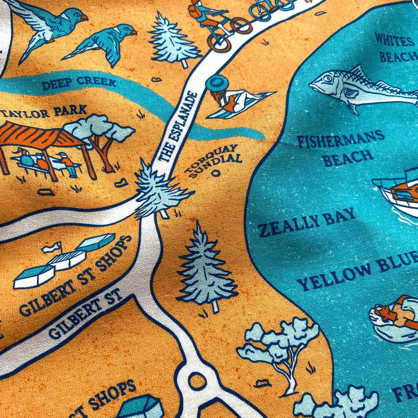 Torquay Tea Towel