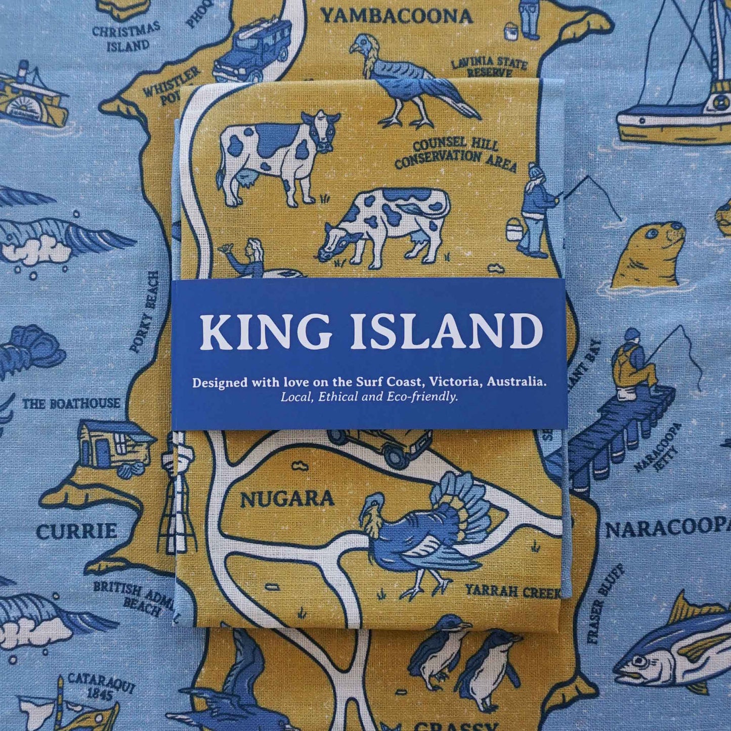 King Island Tea Towel