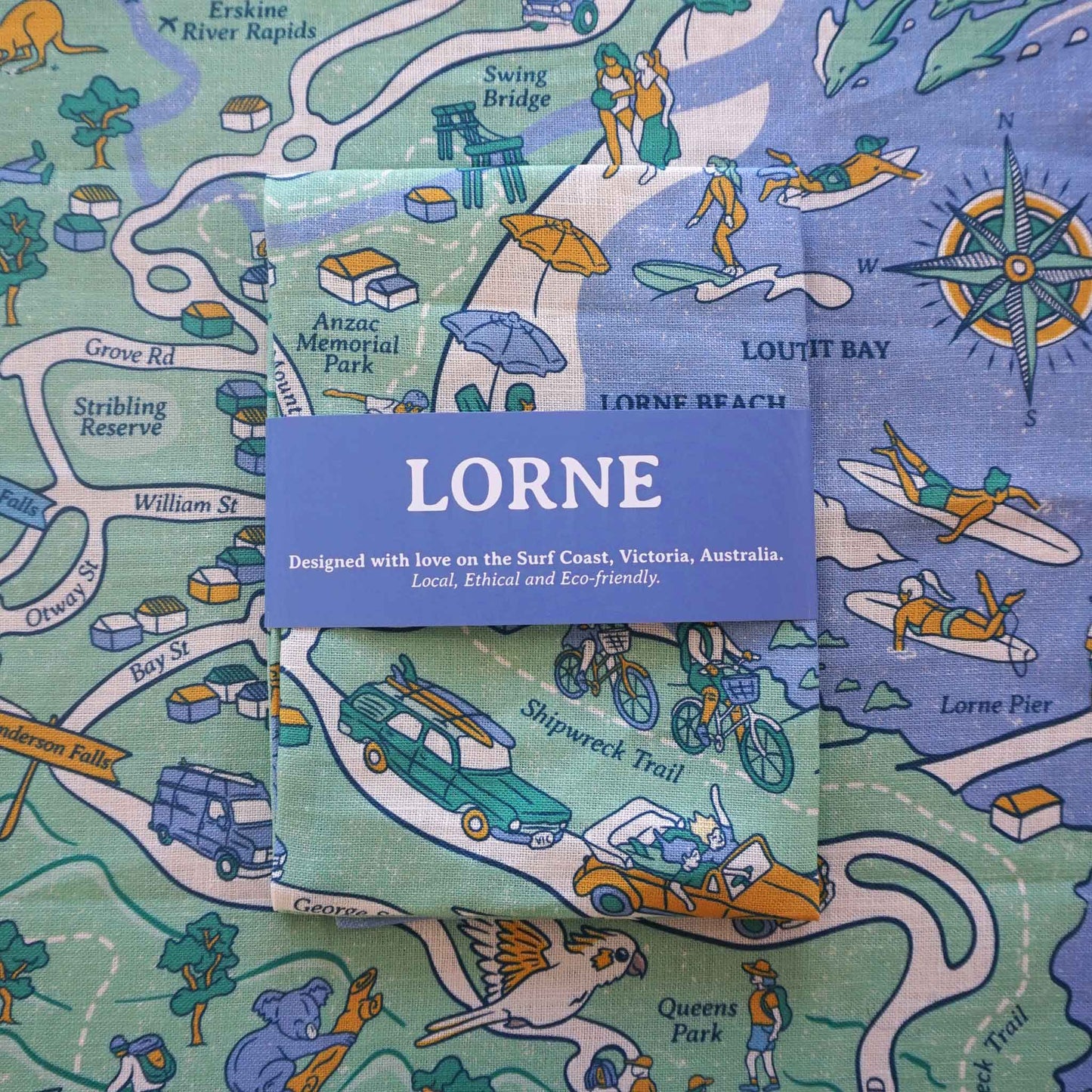 Lorne Tea Towel