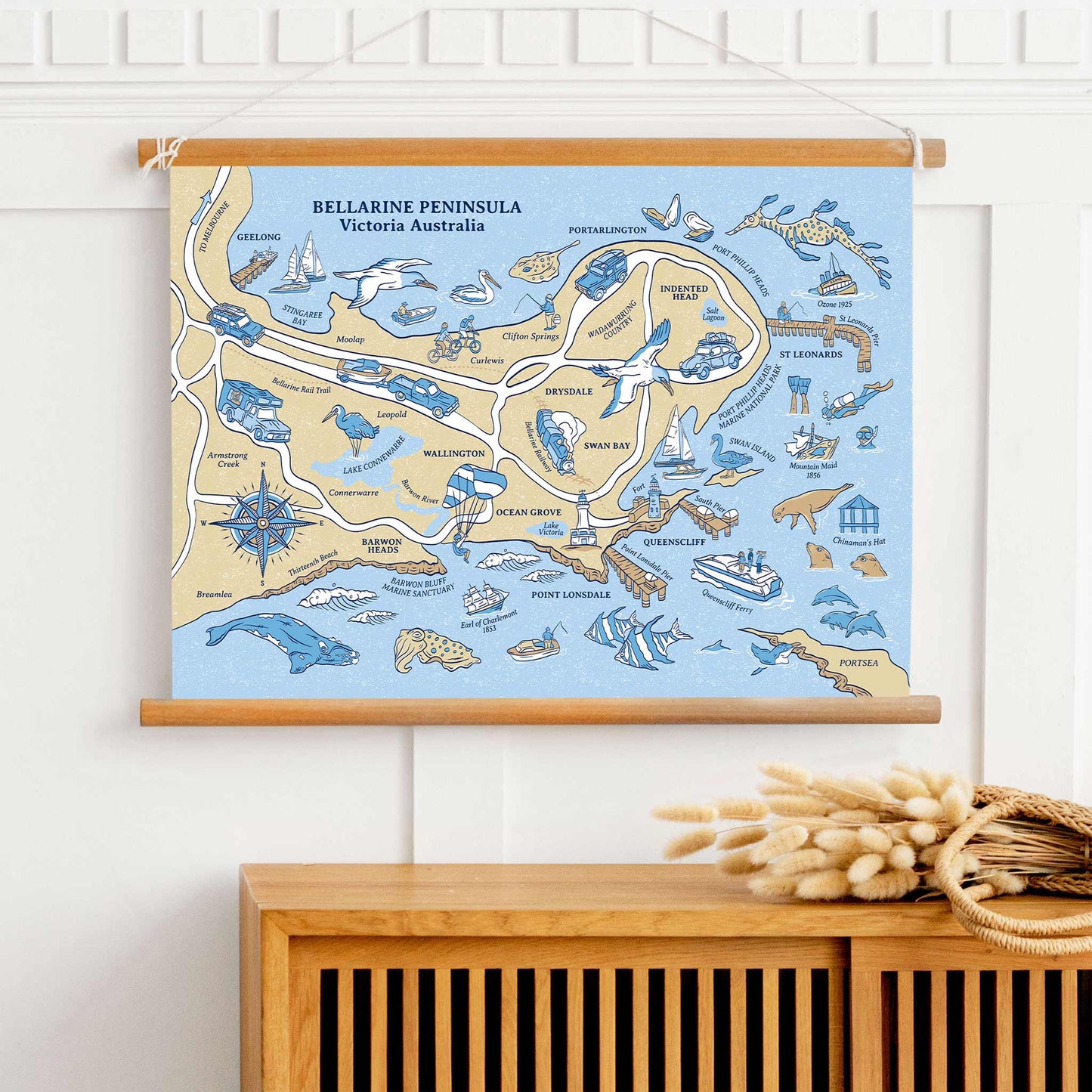 Bellarine Peninsula | Illustrated Map